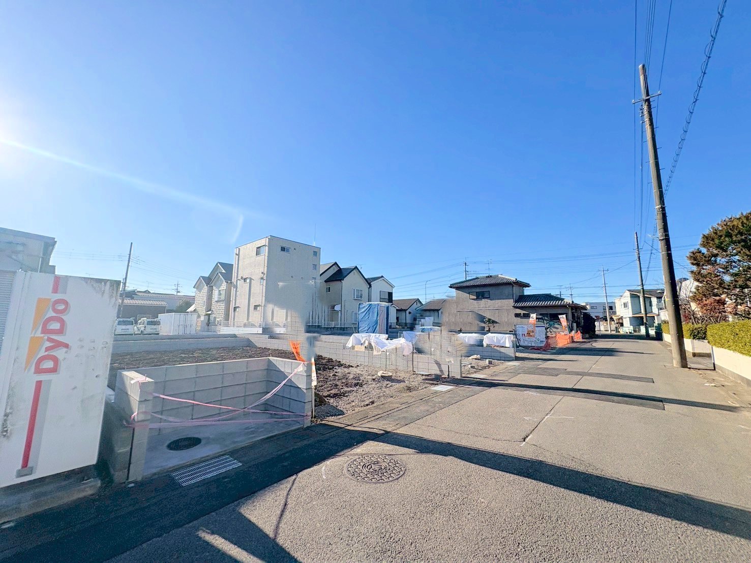 ２０帖超のLDKには大容量収納が可能なパントリーを備えています。(令和8年2月 撮影)