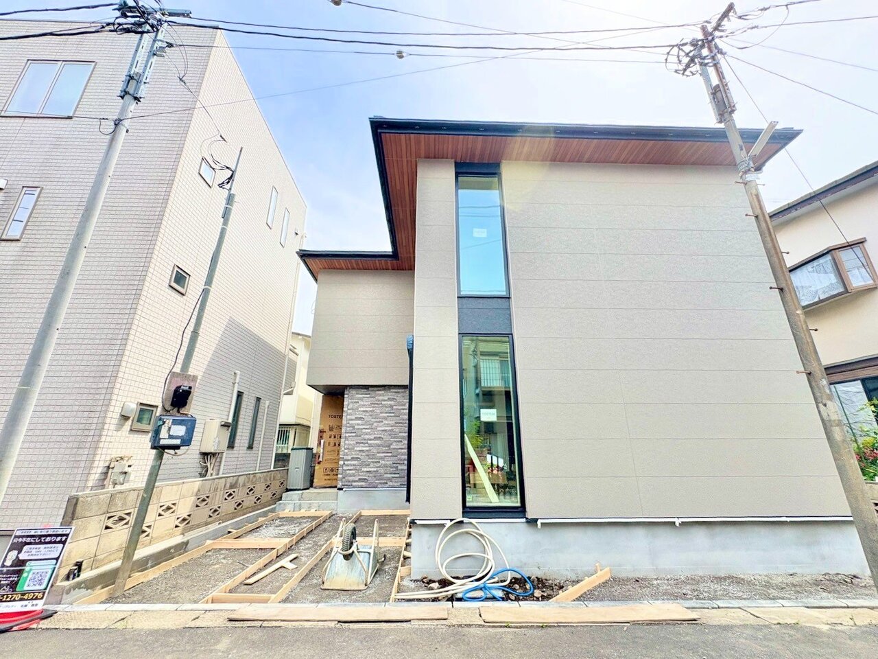 南与野駅まで徒歩19分、閑静な住宅地です。(令和8年4月 撮影)