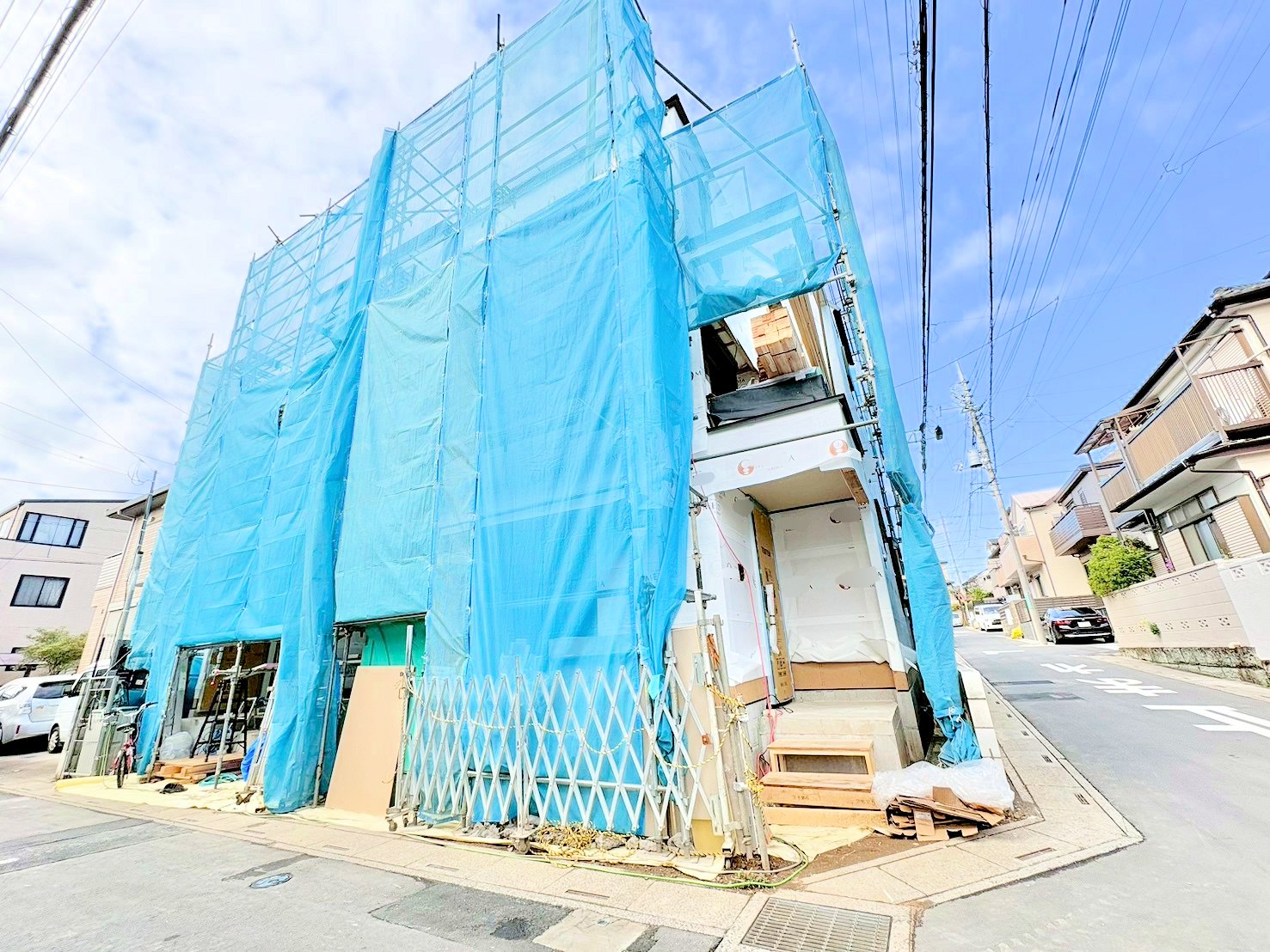 プライバシーに配慮した2階リビング設計。(令和8年3月 撮影)