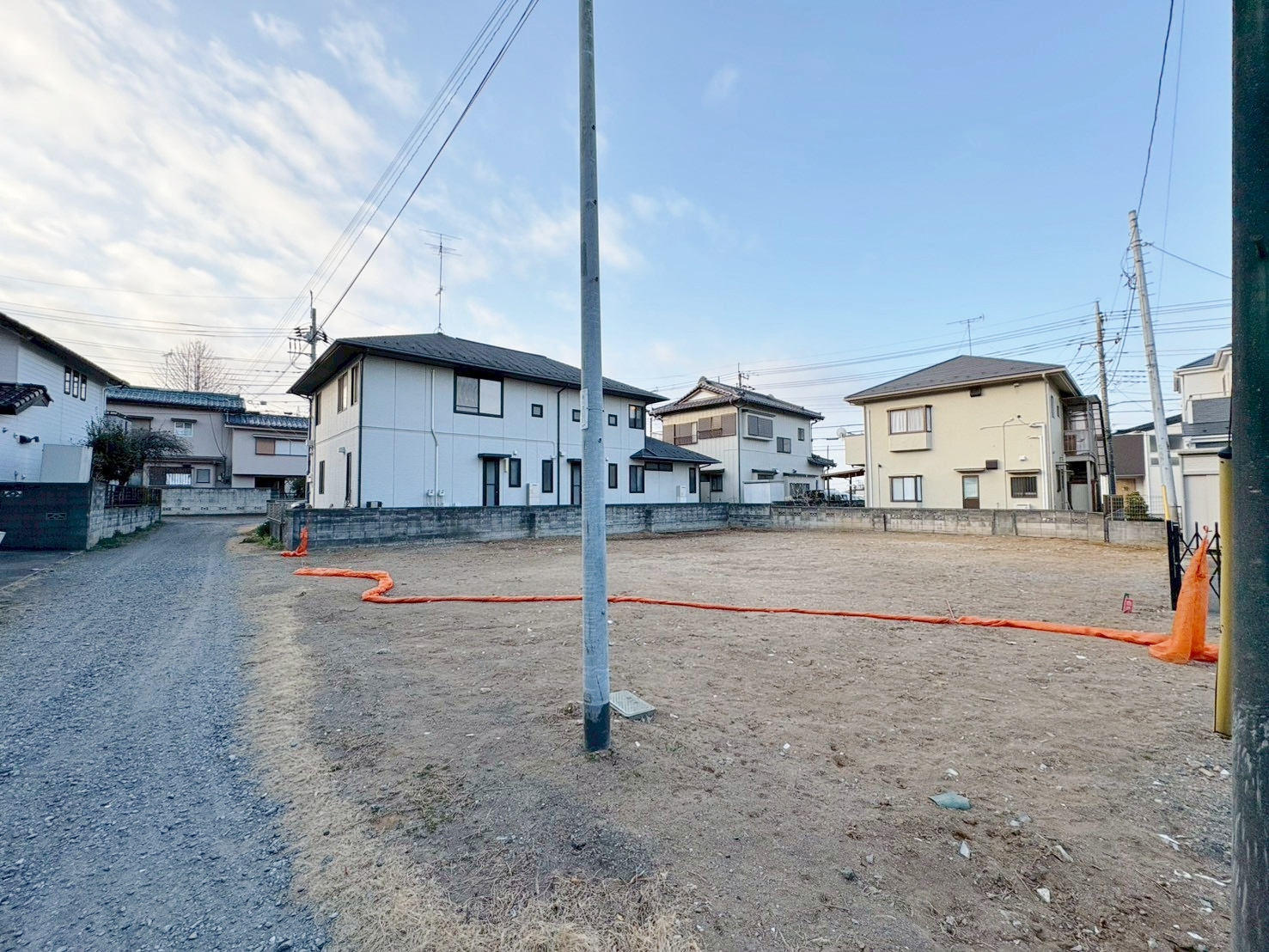 指扇駅徒歩9分の立地。小・中学校まで徒歩10分以内でお子様の通学も安心です。(令和8年2月 撮影)
