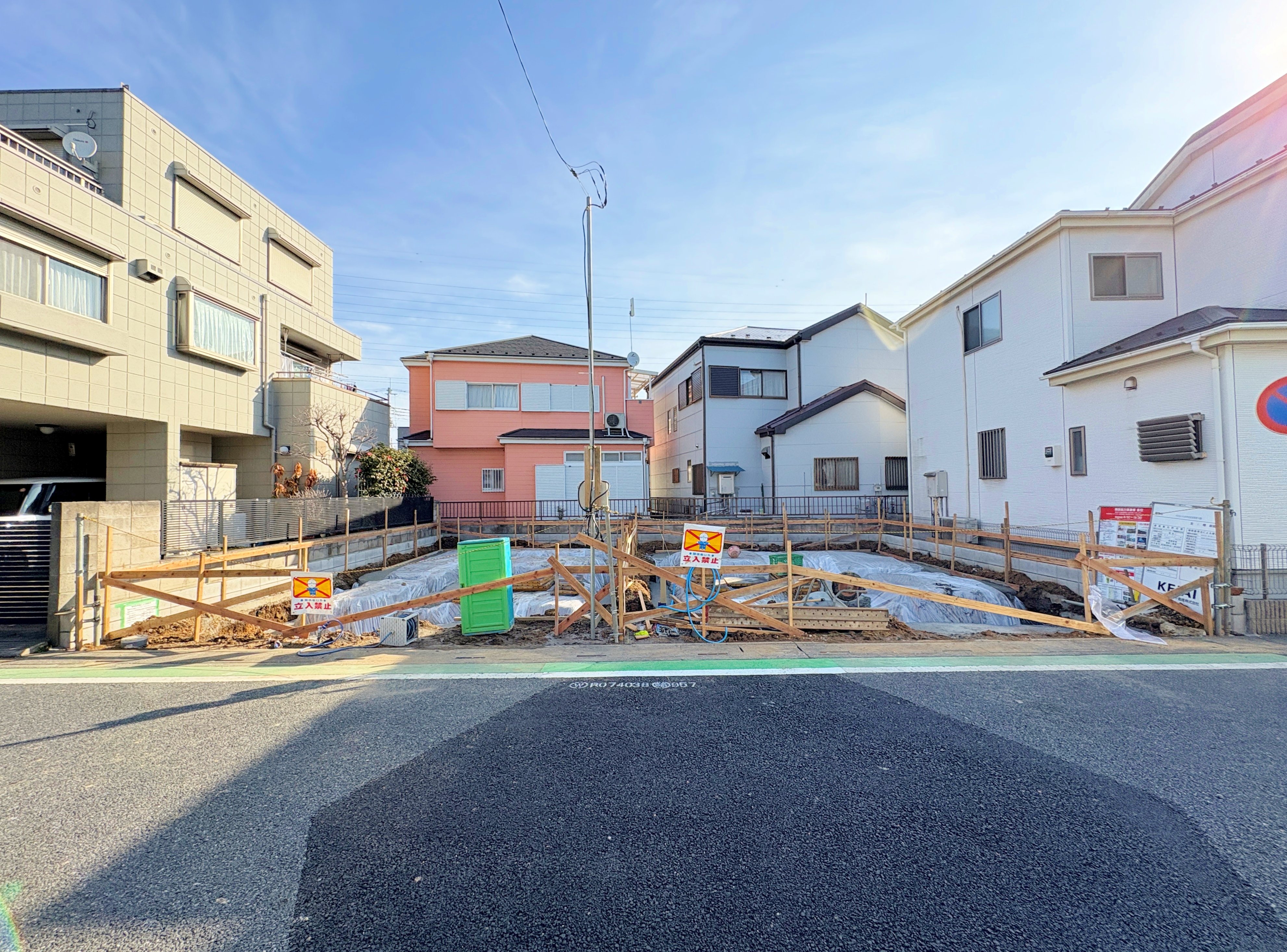 建物の居住性に拘った邸宅は「安らぎ」と「快適」を実現。(令和8年3月 撮影)