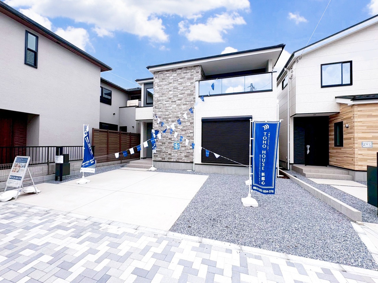 【1号棟】戸建住宅の良さを知っていただける一邸を作りました。