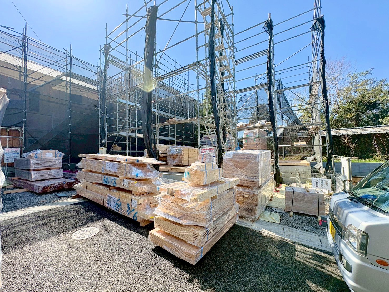 ２階は全居室６帖以上、二面採光の間取りです。(令和8年3月 撮影)