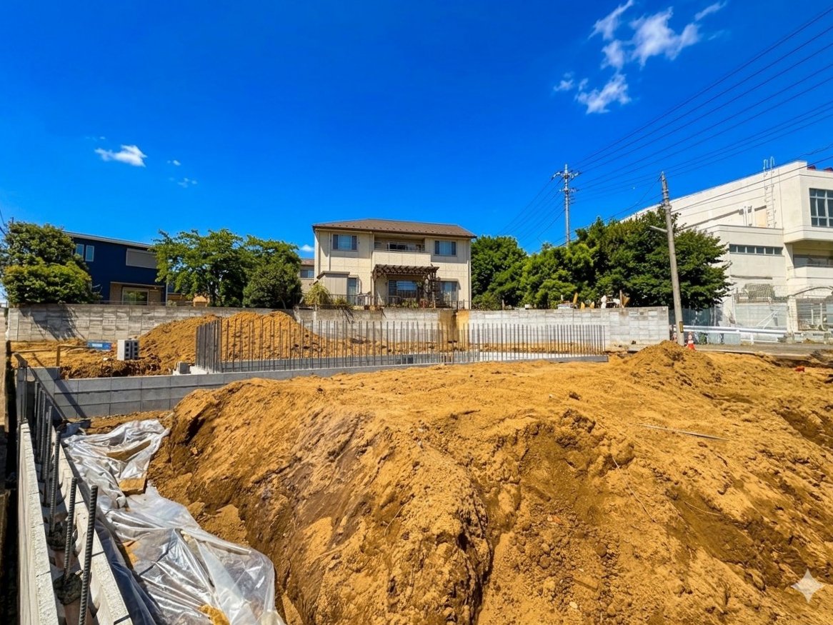 LDKはデザイン性の高い折り上げ天井で開放感を演出しています。(令和8年3月 撮影)