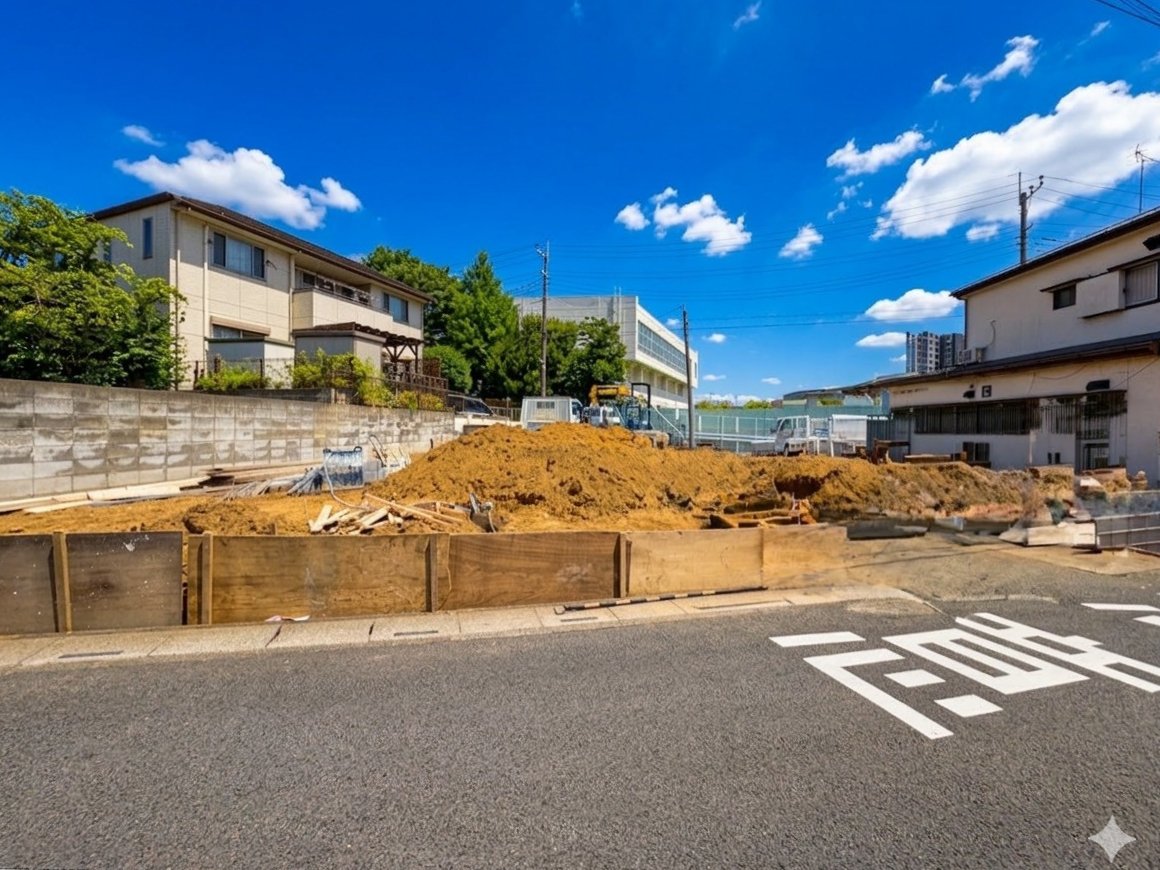 １９．２５帖のLDKはコミュニケーション動線に配慮したリビングアクセスプラン。(令和8年3月 撮影)