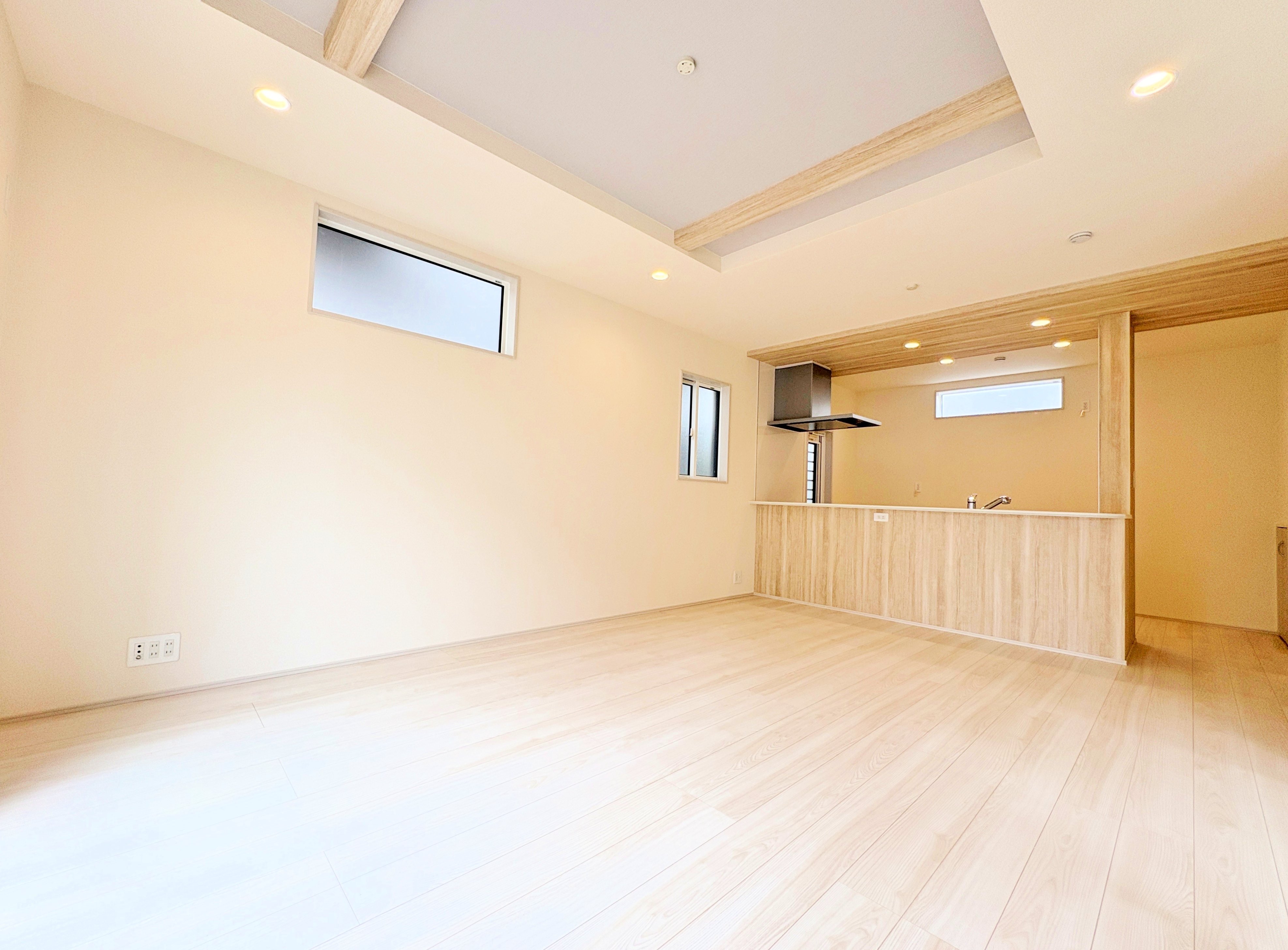 くつろぐ方とお料理をされる方の一体感を重視した対面式キッチンを採用。