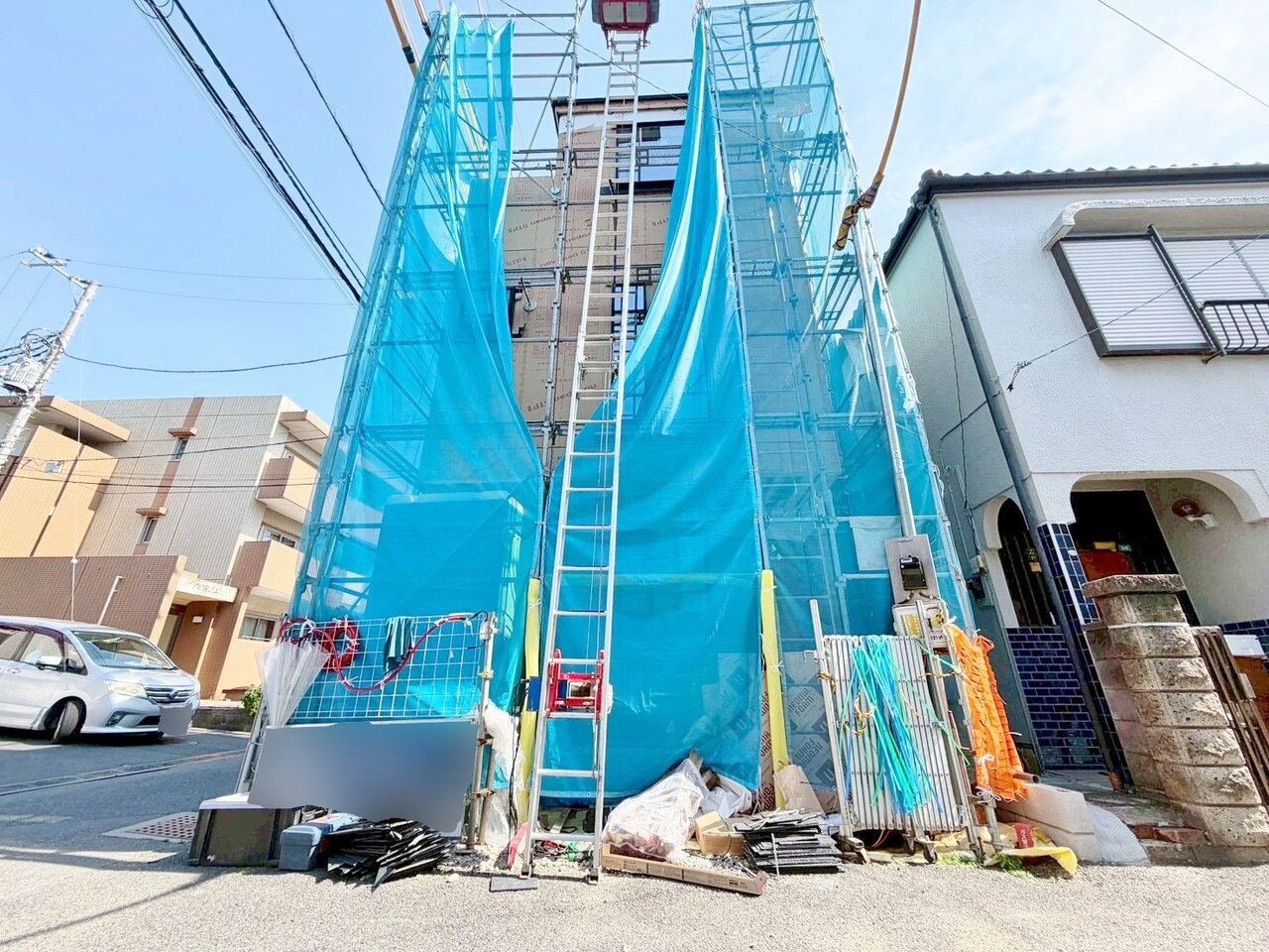 採光通風を確保した心地よいリビング空間を2階に設けました。(令和8年5月 撮影)