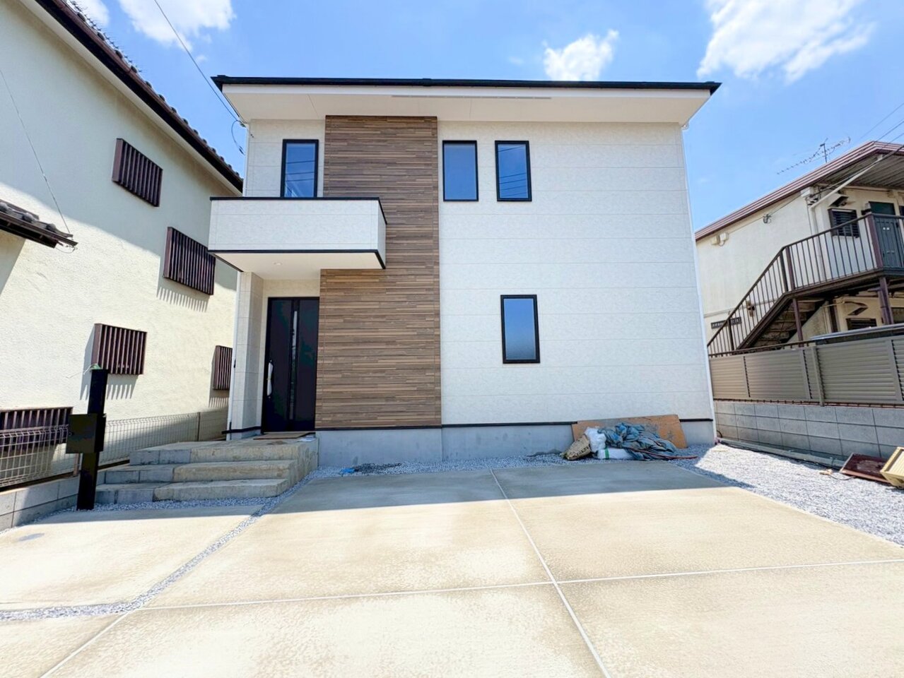 閑静な住宅街に佇みます。ライフスタイルの変化にも対応可能なフレキシブルな間取り。