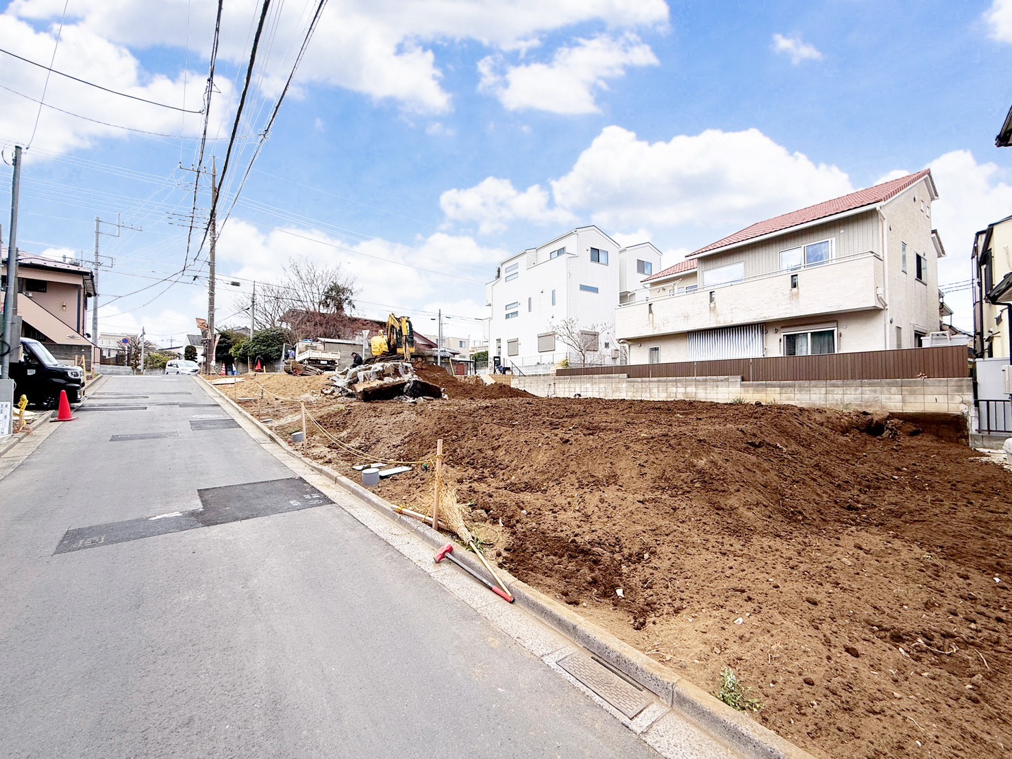 プライバシーに配慮した2階リビング設計。(令和8年3月 撮影)