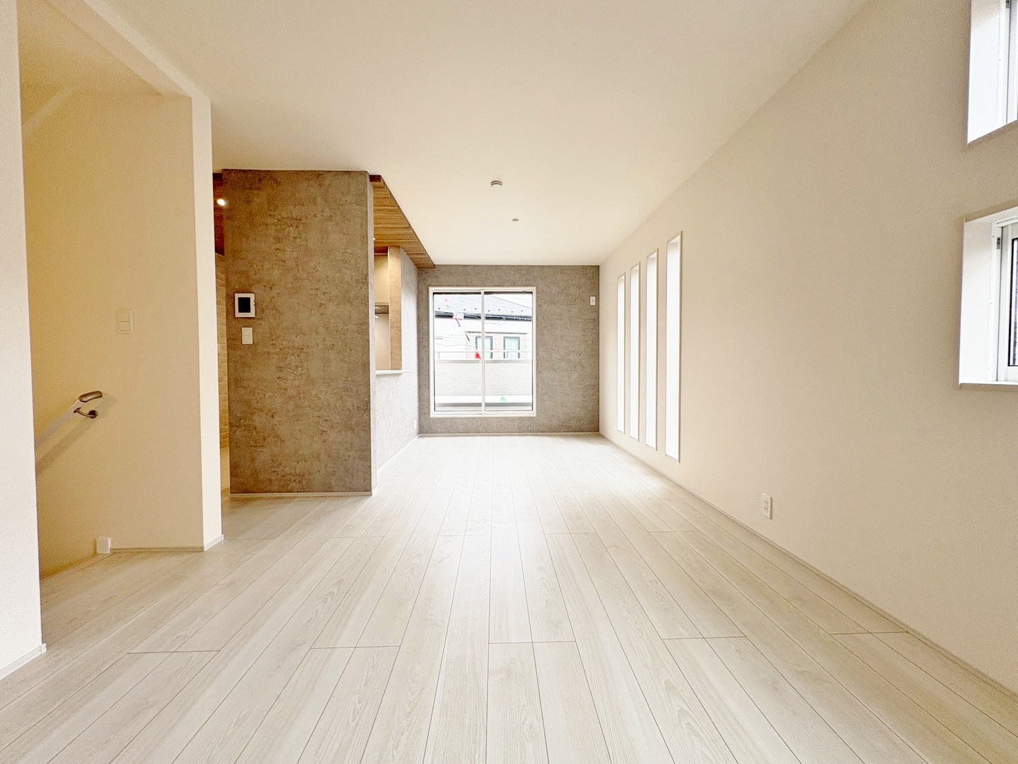 穏やかな風と陽光を導き、プライバシーに配慮した設計プラン。