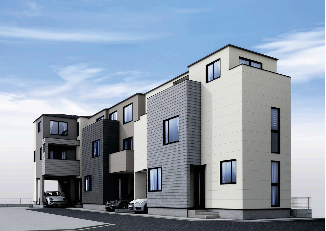 【外観完成予想図】ここに住まう方の心地よさが最優先されますように。