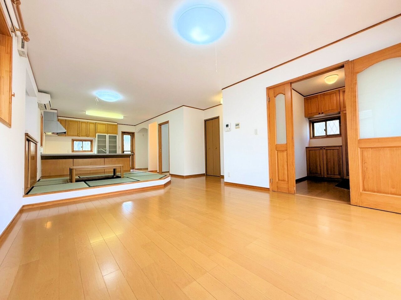 リビングイン階段は家族同士の自然なコミュニケーションが増加します。