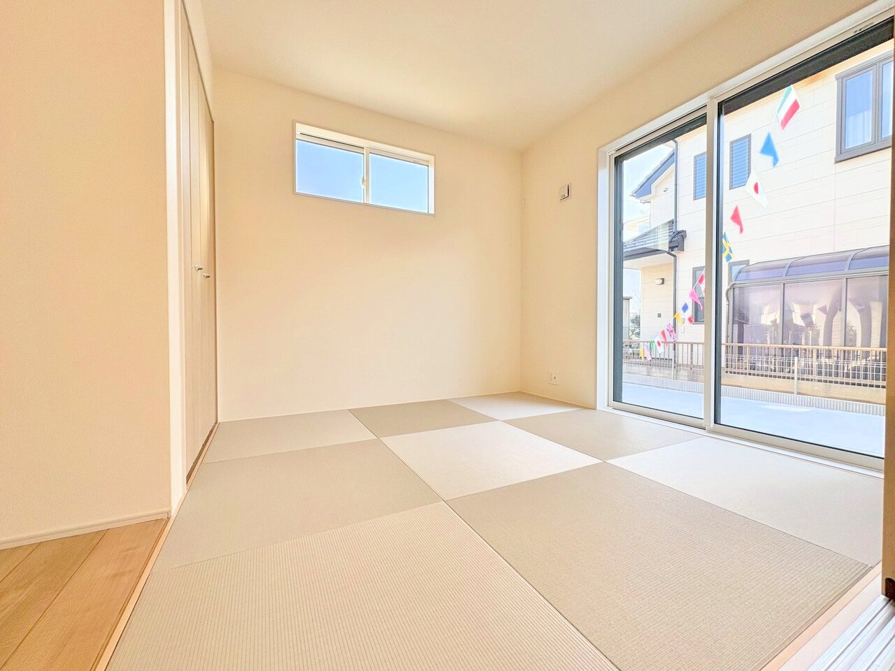 和と洋の暮らしを絶妙にミックスさせた心地よいくつろぎの空間。