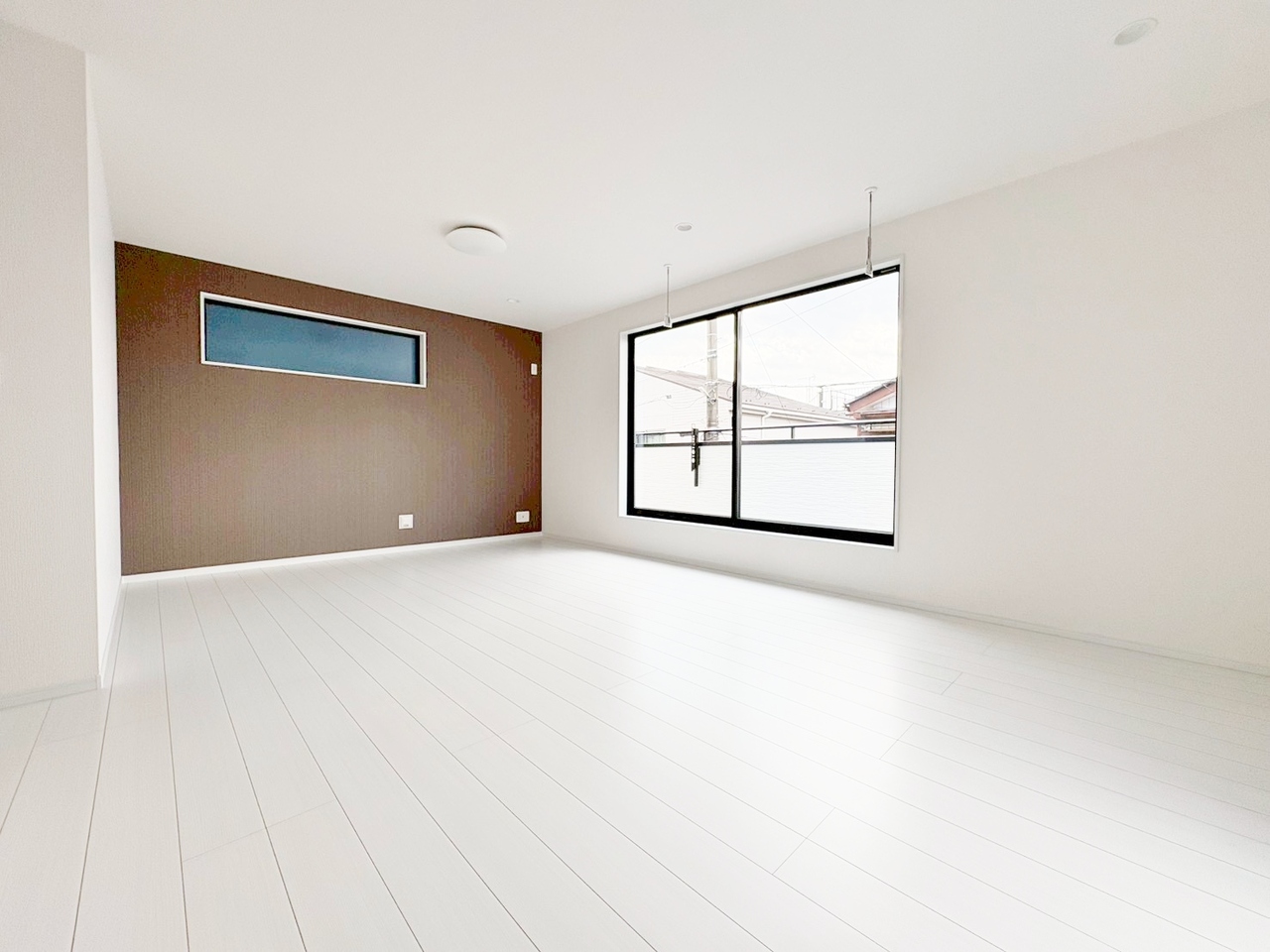 アクセントクロスで装い、お洒落な空間にこだわりました。