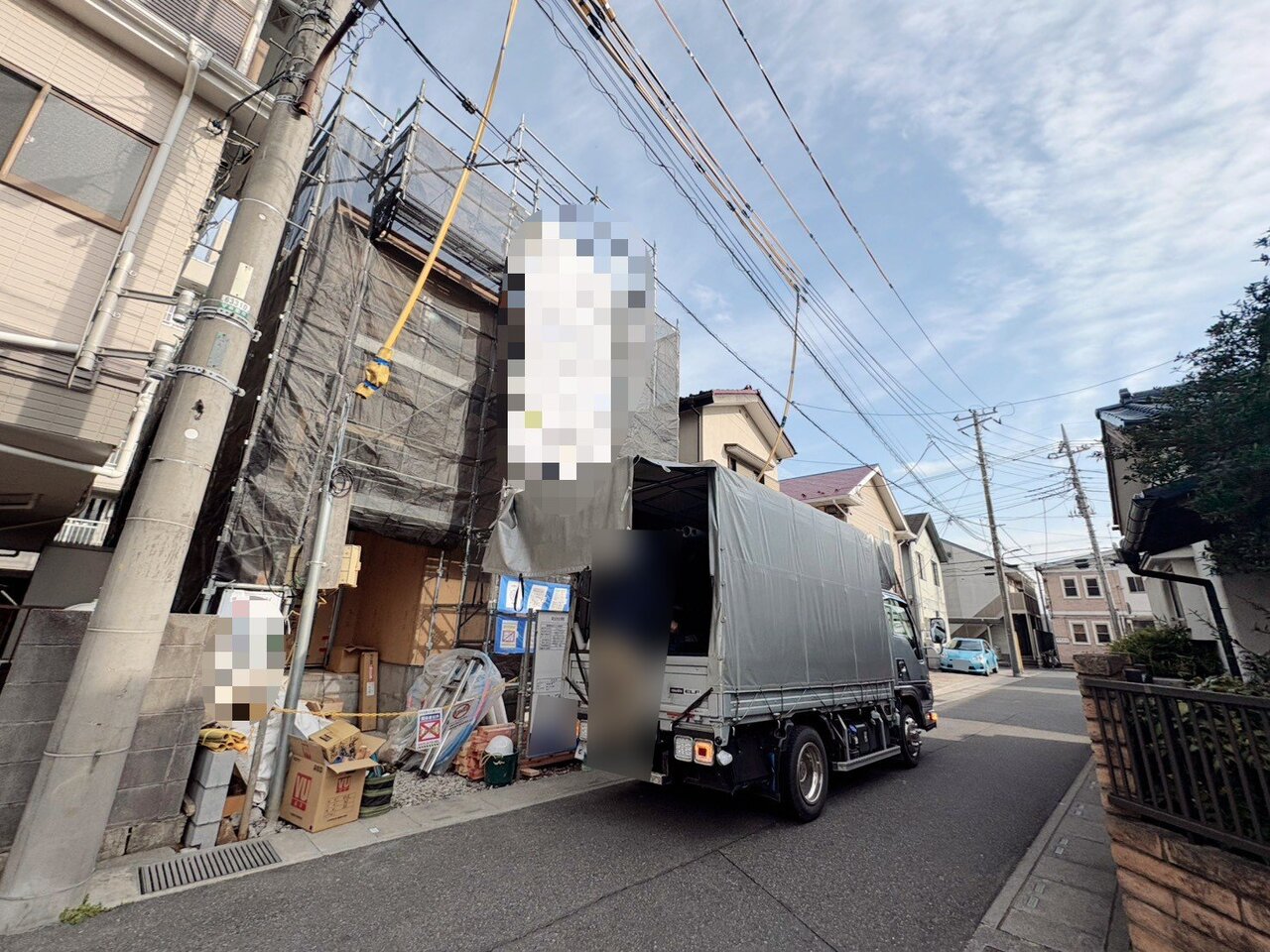 駐車スペース2台分です。(令和8年4月 撮影)