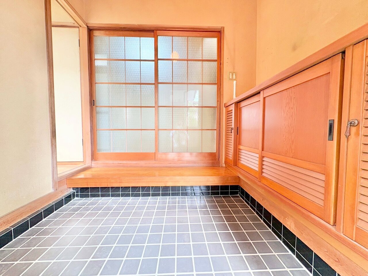 毎日出迎えてくれるこの場所は私のお気に入り。