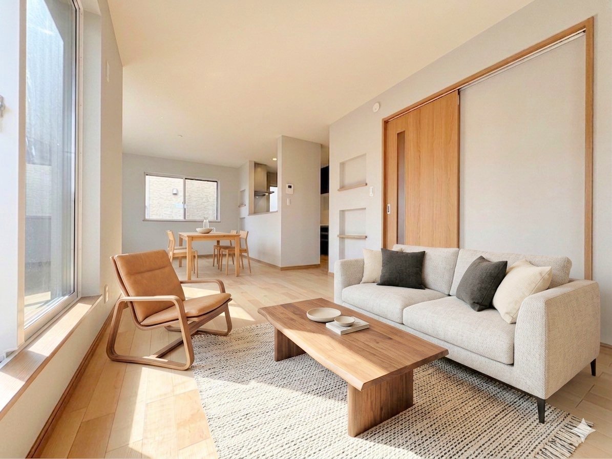 入ってみれば実感できるワンランク上の仕様に囲まれた暮らし。※現況物件写真にCG画像処理済み