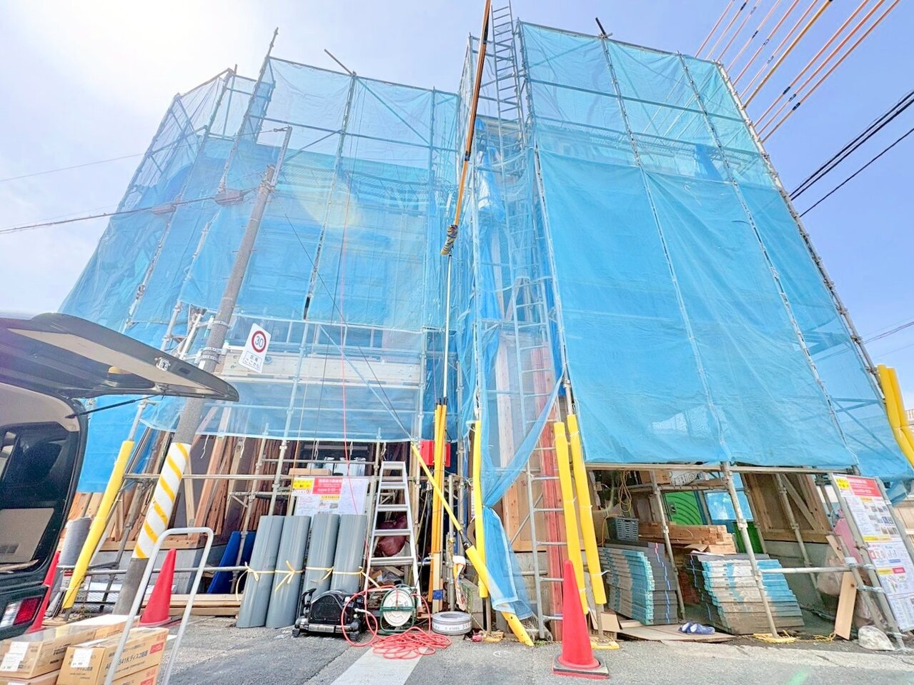 2階に水回りを集約した家事効率の良い間取り。(令和8年4月 撮影)