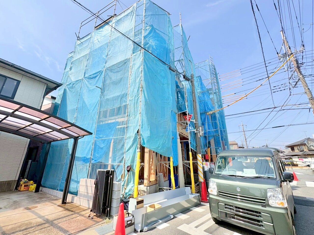 自然と家族のコミュニケーションが生まれるリビングイン階段を採用。(令和8年4月 撮影)