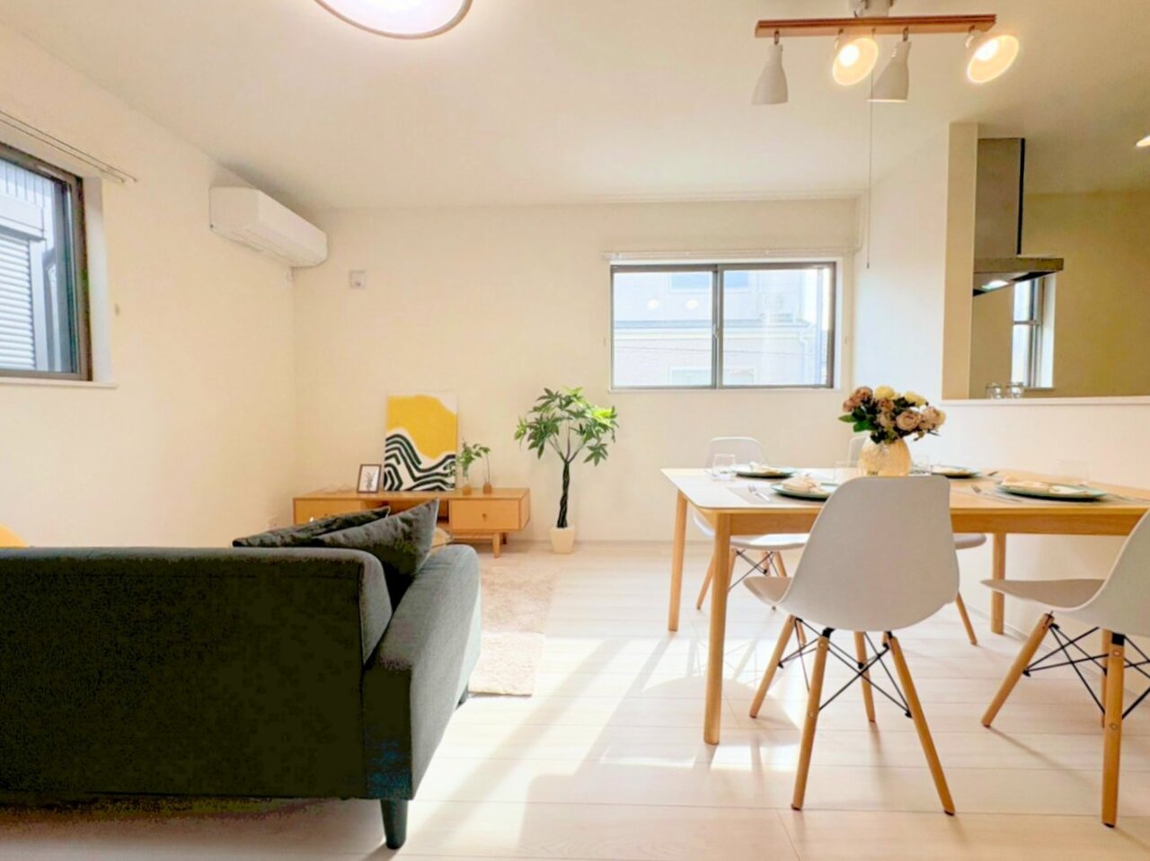 気持ちの良い光に包まれながら、開放感を感じられる雰囲気。