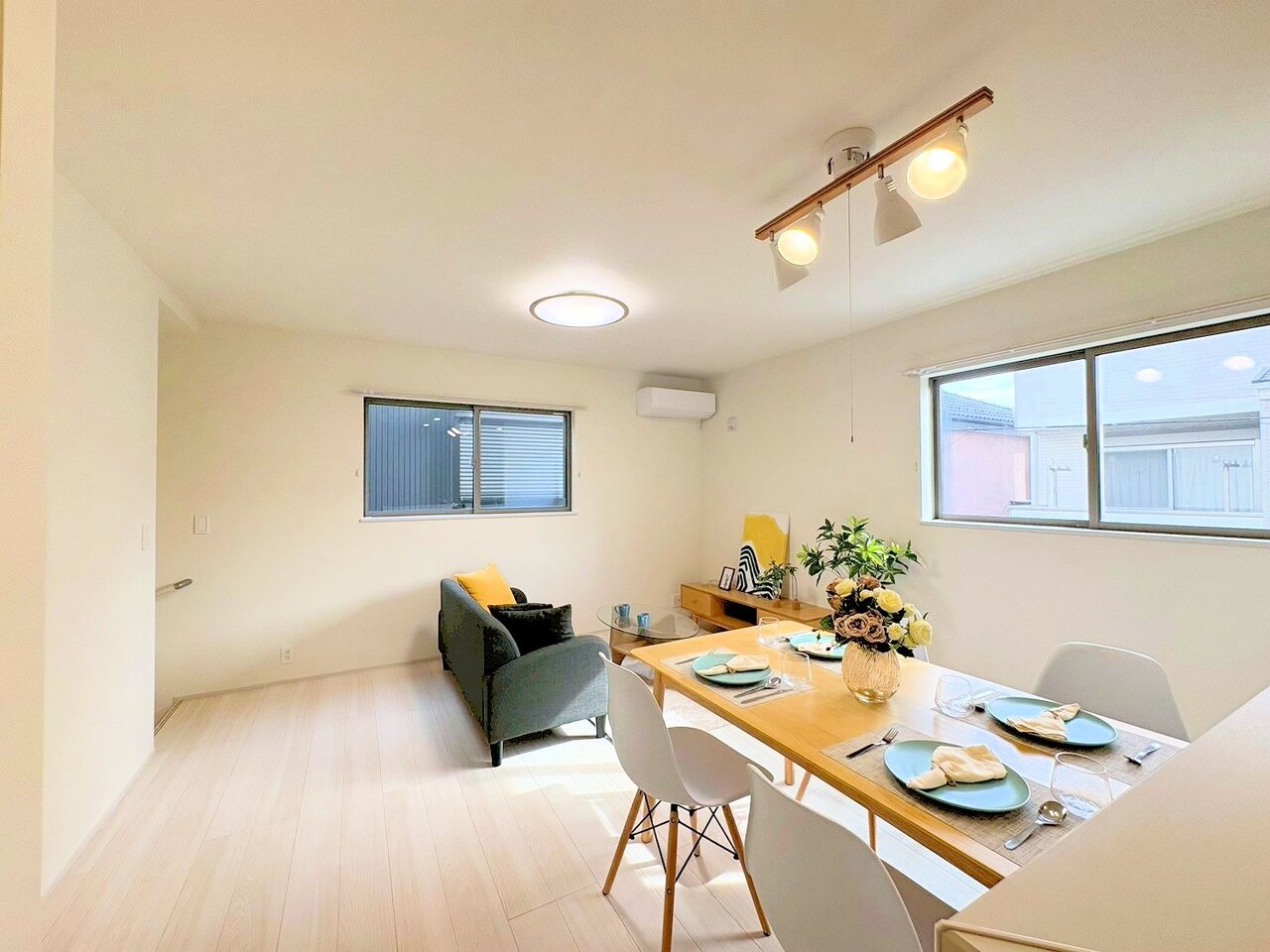 これから長い時間を掛けて暮らしていくのが楽しみな家。