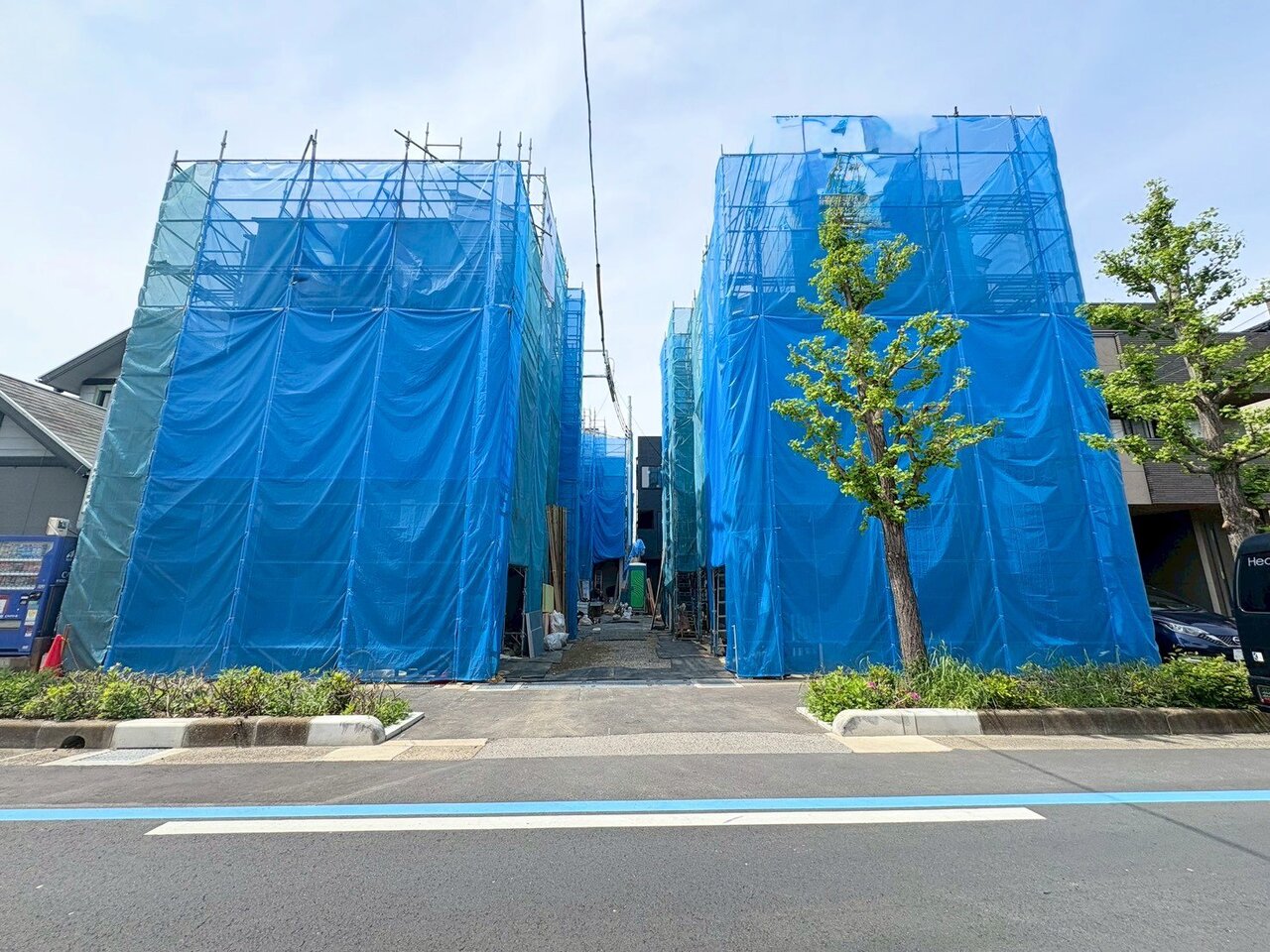 建物の居住性に拘った邸宅は「安らぎ」と「快適」を実現。(令和8年4月 撮影)