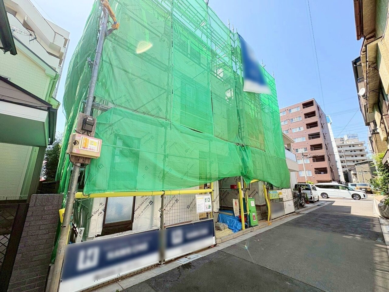 プライバシーに配慮した2階リビング設計。(令和8年5月 撮影)