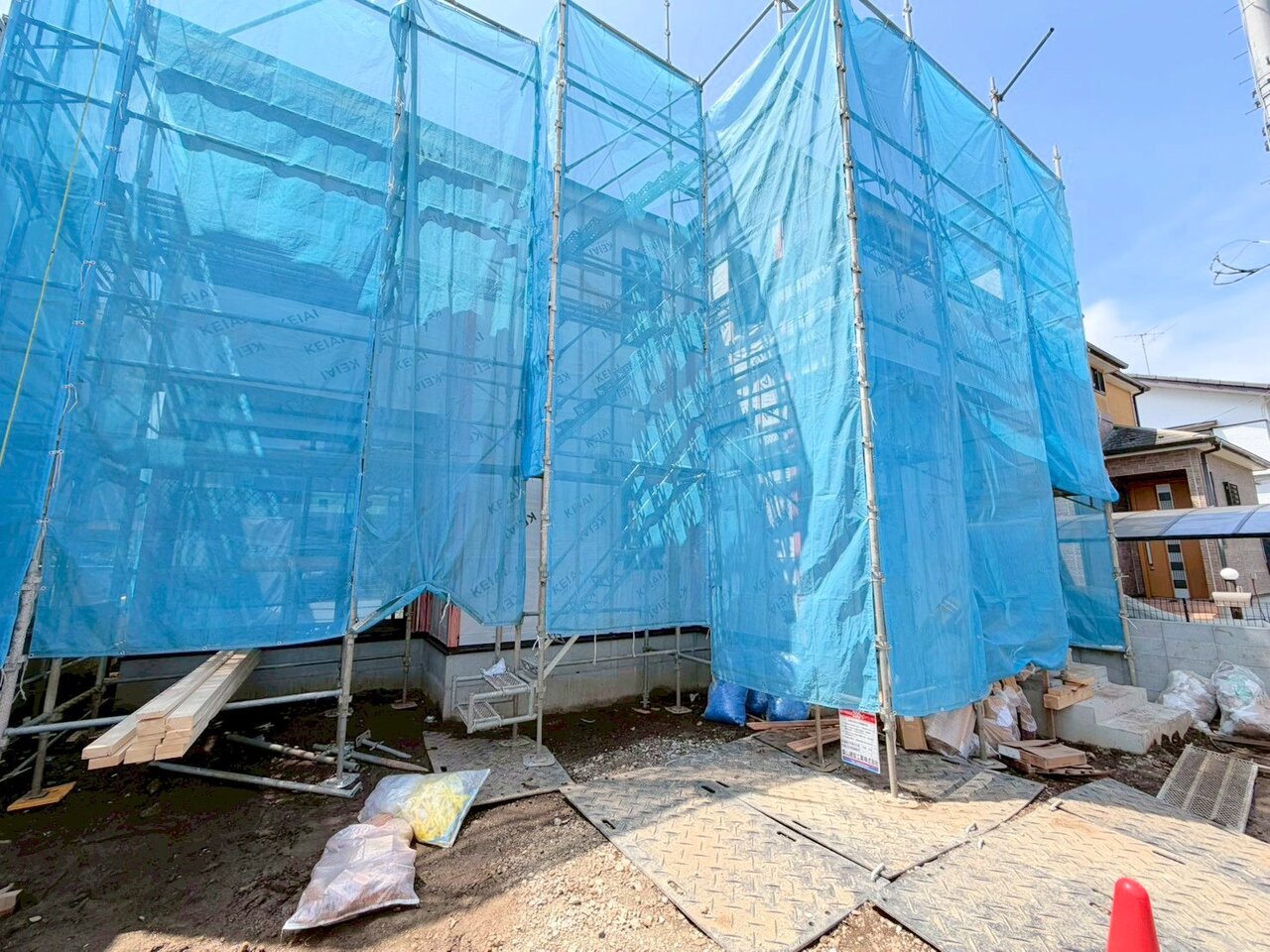 玄関廻りが片付く土間収納付きです。(令和8年5月 撮影)