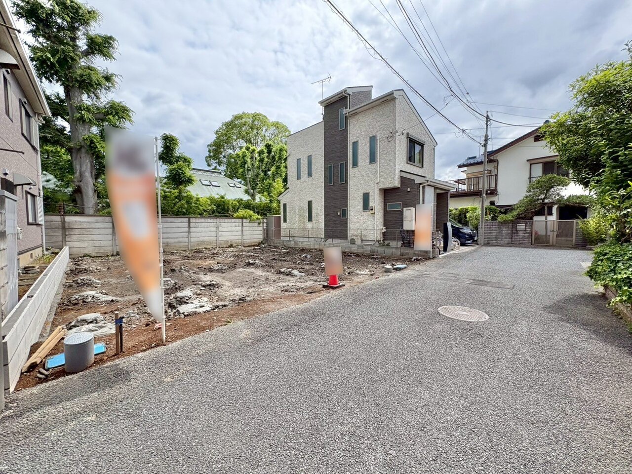 ２階と３階にバルコニーを確保いたしました。(令和8年5月 撮影)