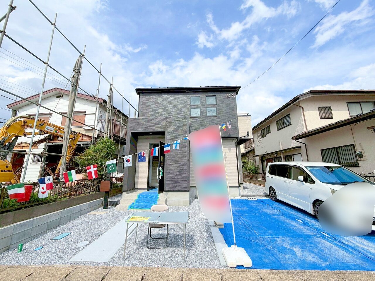 水回りをまとめ、毎日の家事動線にも配慮しました。