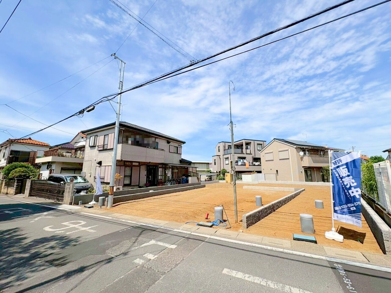 敷地面積は30坪超の3LDK+豊富な収納スペースを備えています。(令和8年6月 撮影)