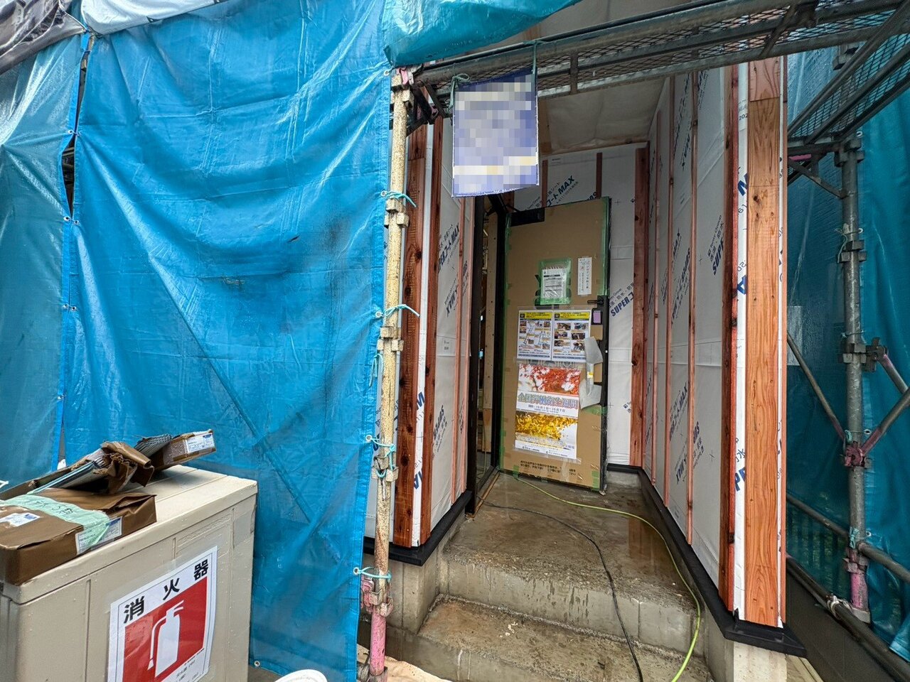 それぞれの居室を２階にまとめてプランニング。(令和8年9月撮影)