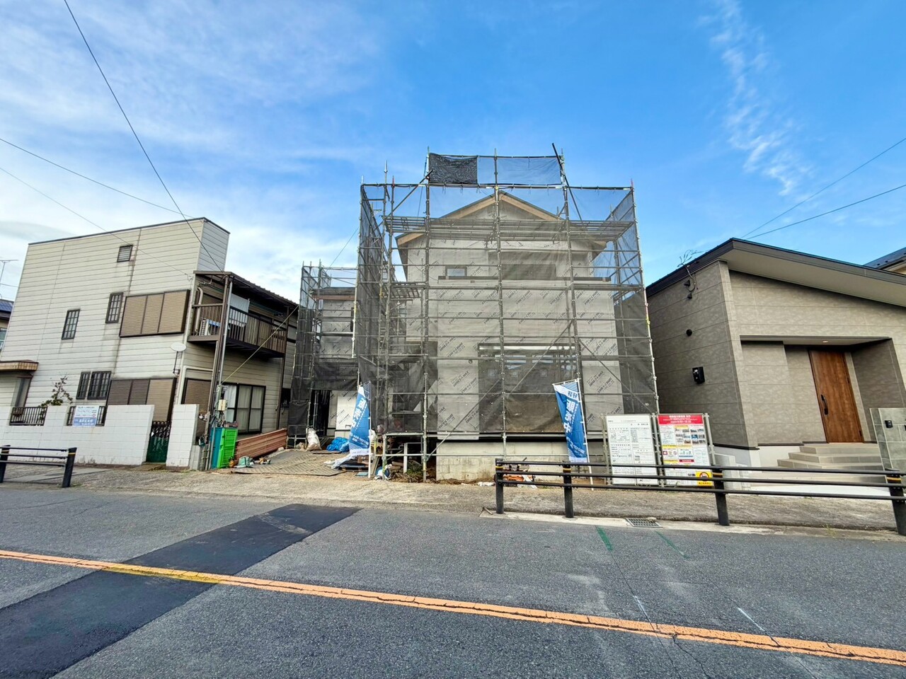 敷地面積は36坪以上、9.2m公道に面した3LDKのお住まい。(令和8年8月撮影)