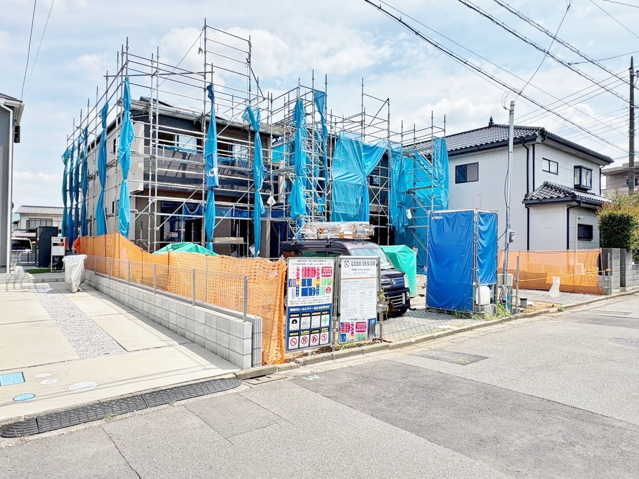 これから長い時間を掛けて暮らしていくのが楽しみな家。(令和8年8月撮影)