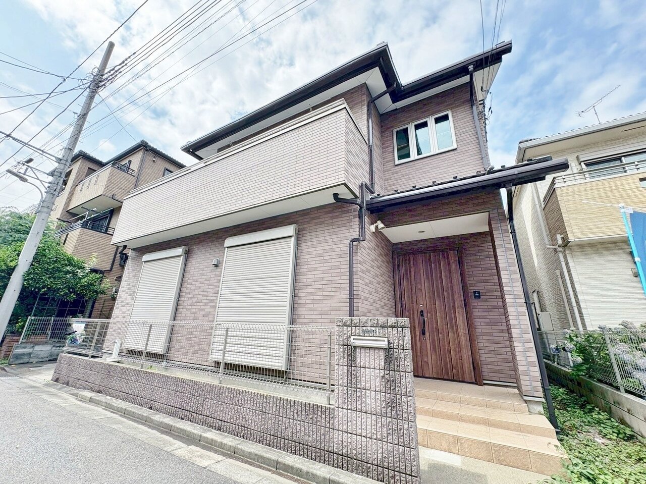 北戸田駅徒歩5分の立地。快適な設備・仕様のオール電化住宅。