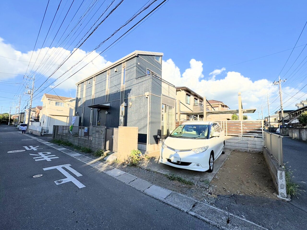 2026年9月リフォーム完了予定のオール電化住宅です。(令和8年8月撮影)