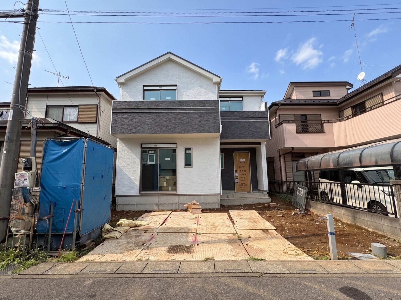 小中学校まで徒歩６分圏内でお子様の通学も安心。(令和8年8月撮影)