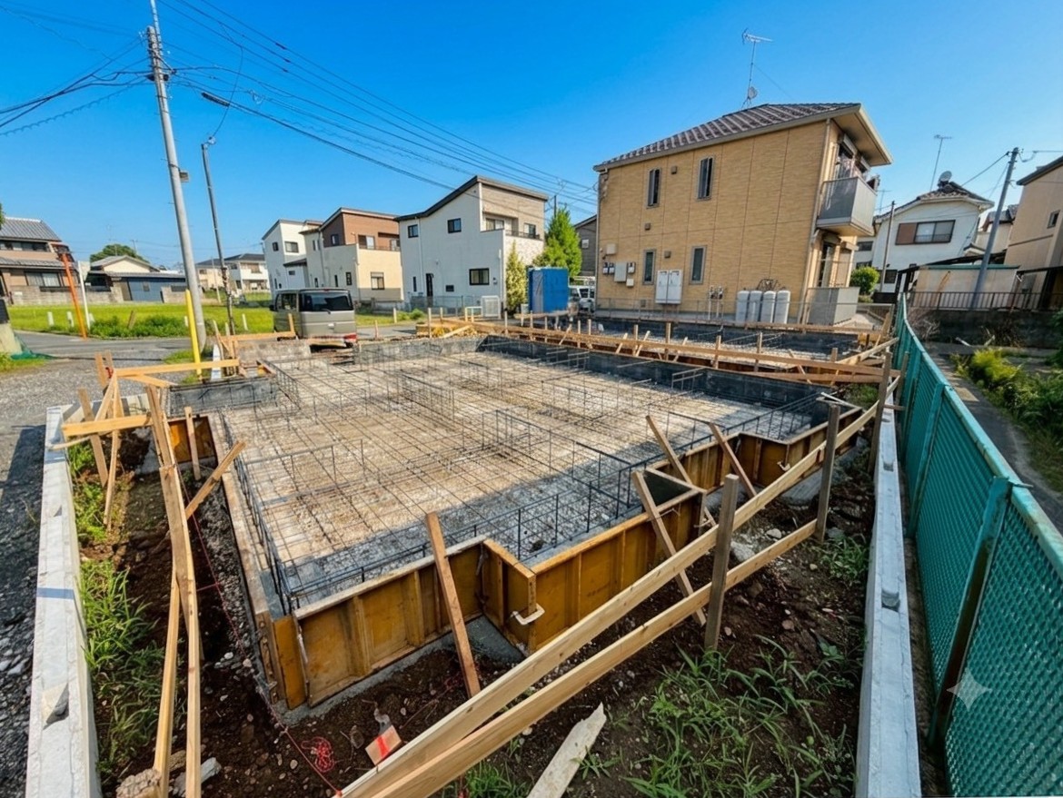 二部屋から行き来できる続きバルコニーを配置しています。(令和8年7月撮影)