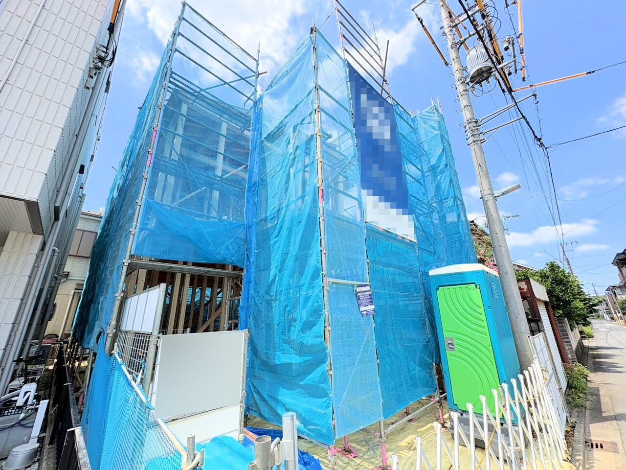 LDK広々21帖超の開放的な空間。(令和8年7月 撮影)