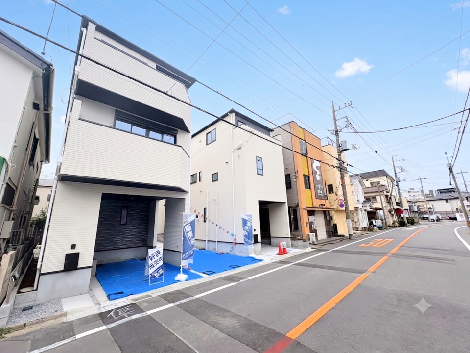 ２階に水廻りを配置し、家事効率の良い間取りを形にしました。