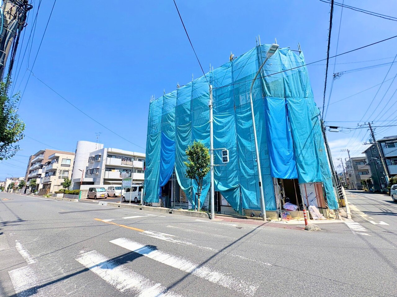 小・中学校まで徒歩6分圏内です。(令和8年7月撮影)