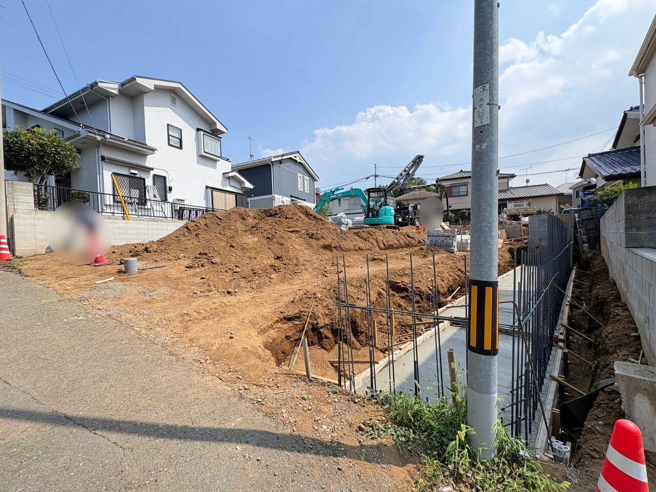 敷地面積は広々58坪以上の4LDKのお住まい。(令和8年7月撮影)