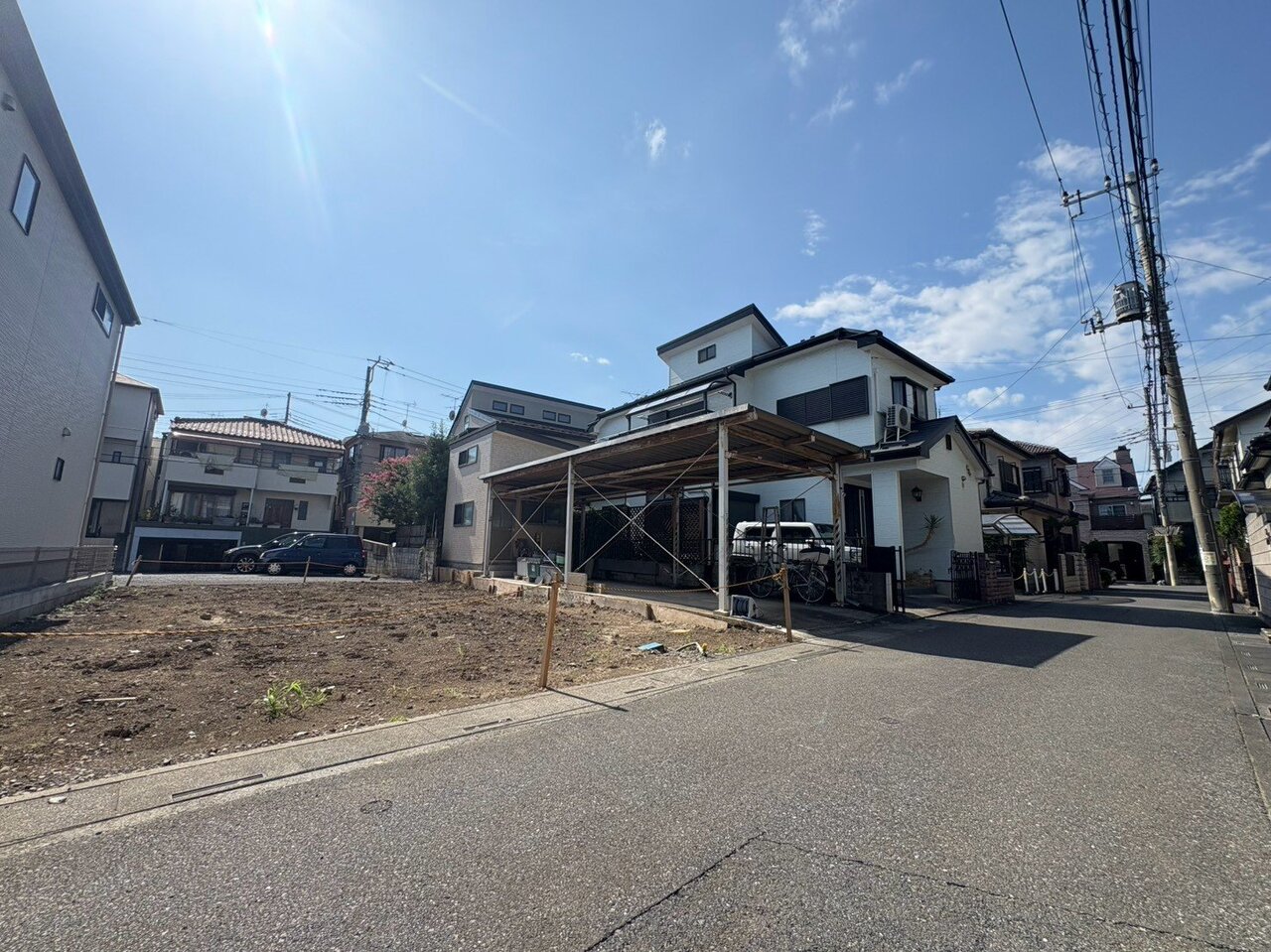 LDKは広々23帖超、床暖房付きです。(令和8年8月 撮影)