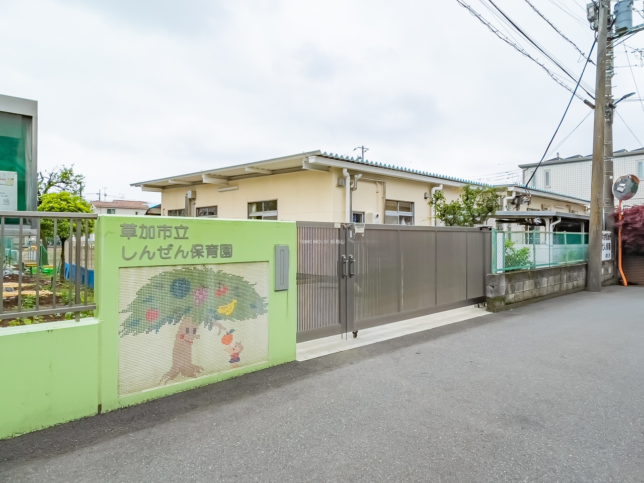 しんぜん保育園まで約800m