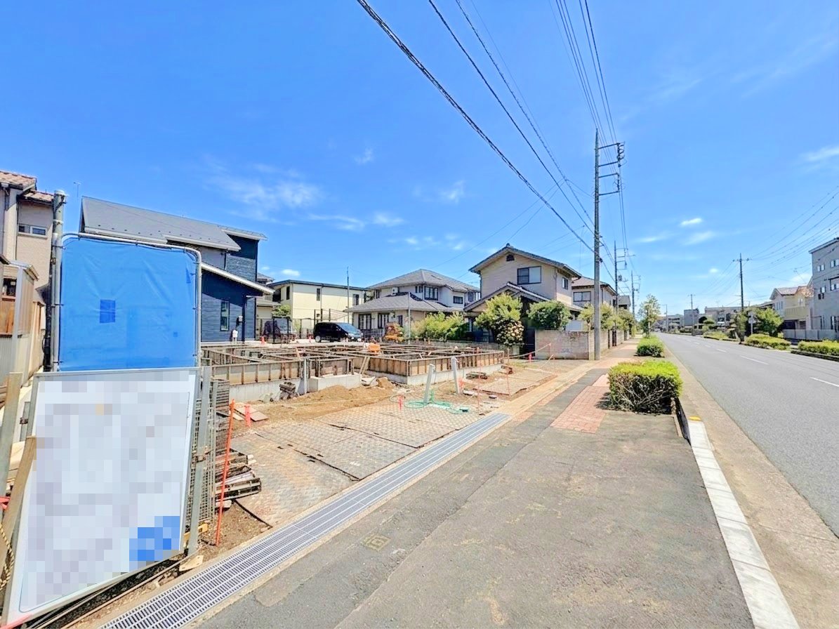 １５帖のＬＤＫは一体感のある対面式キッチンを採用。(令和8年8月撮影)