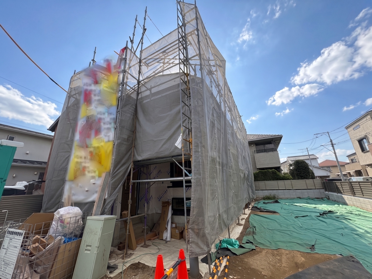 水廻りを集中させ家事効率の良い間取りです。(令和8年10月 撮影)