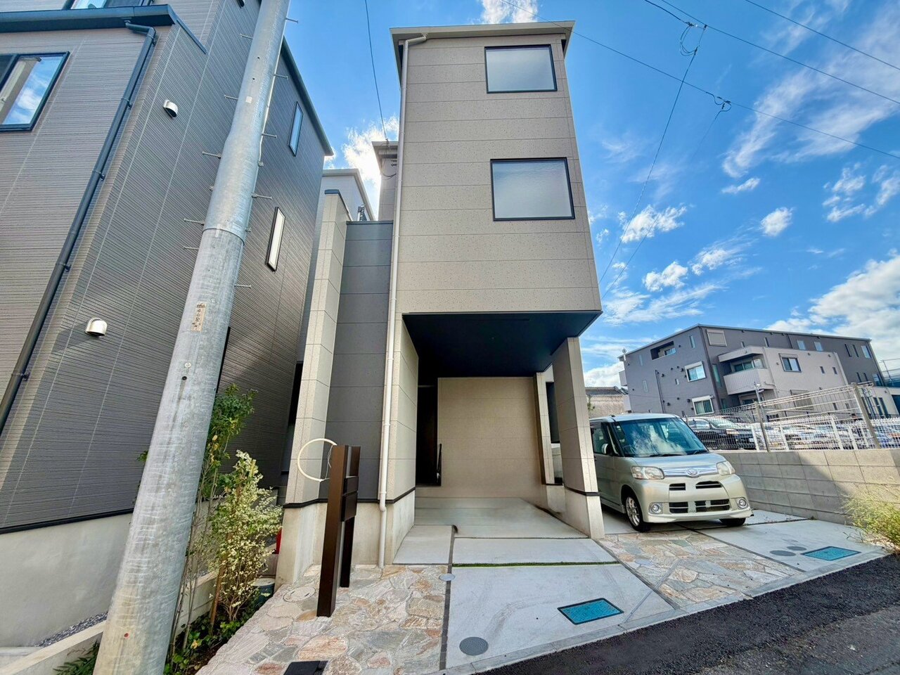 時間の経過と共に味わいが出る、素敵なお住まいをお楽しみください。