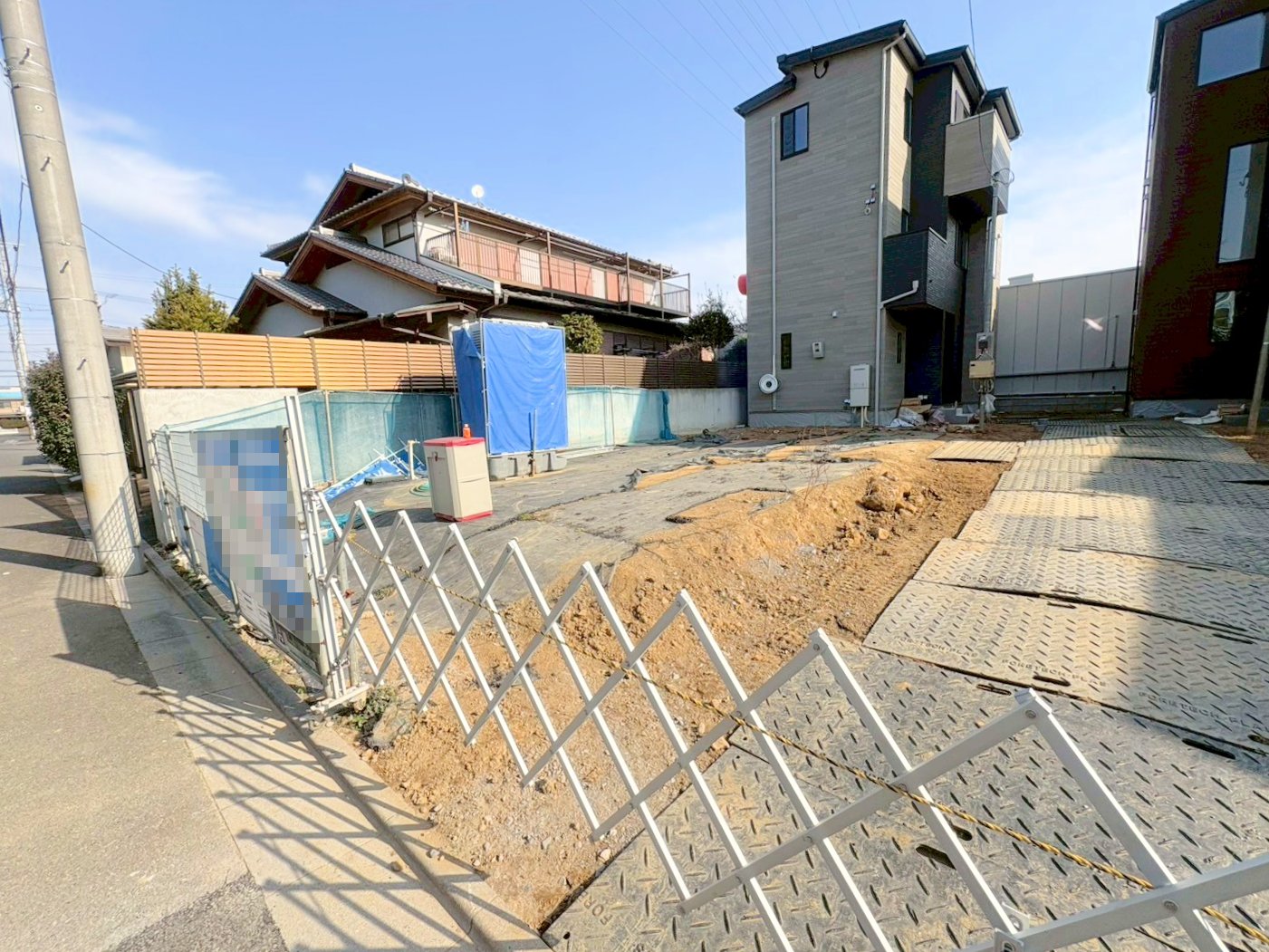 南浦和駅徒歩14分の立地、北戸田駅徒歩20分の立地。(令和8年1月 撮影)