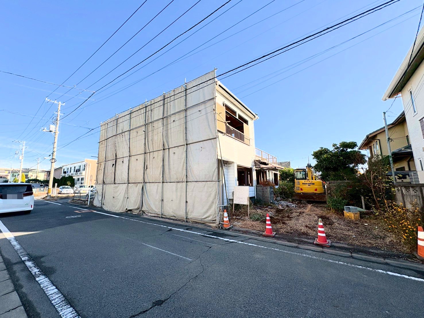 お好きなハウスメーカーで建築可能です。(令和7年12月 撮影)