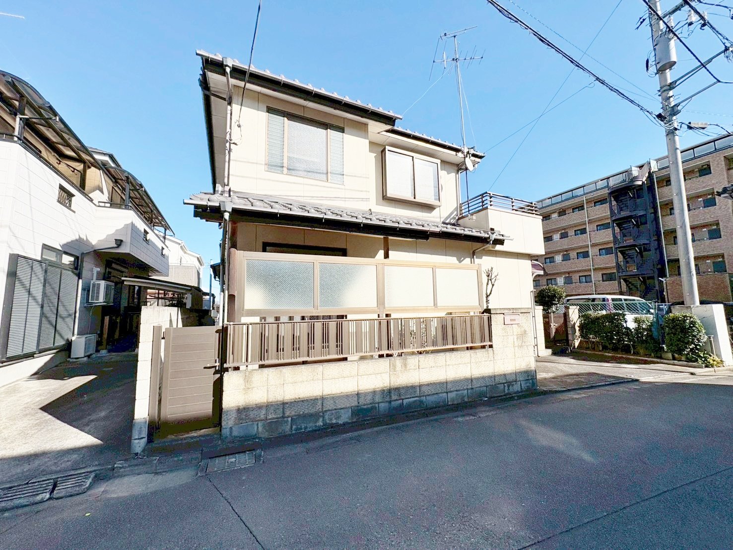 建築条件はございません。お好きなハウスメーカーで建築可能です。(令和8年1月 撮影)